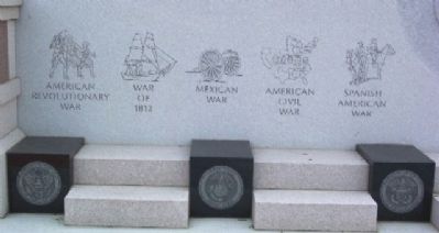 Union County Veterans Monument United States Wars. Click for full size. Union County Veterans Monument United States Wars image. Click for full size.