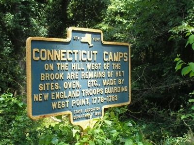 Connecticut Camps Marker image. Click for full size.