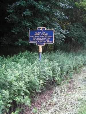 Army Camp Marker image. Click for full size.
