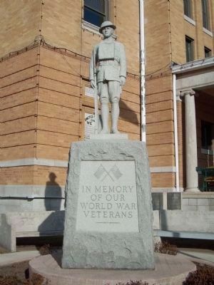 Harrisonville WWI Memorial image. Click for full size.