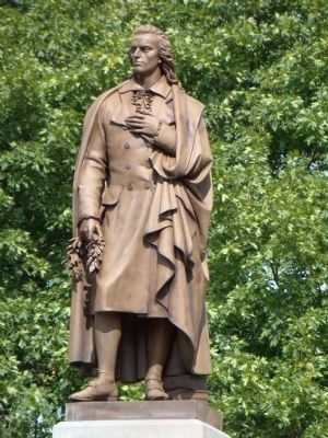 Johann Christoph Friedrich von Schiller Statue image. Click for full size.
