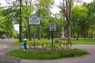 "Johnny Appleseed" Monument Marker. Click for full size. "Johnny Appleseed" Monument Marker image. Click for full size.