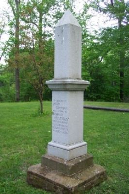 John Chapman Marker. Click for full size. John Chapman Marker image. Click for full size.