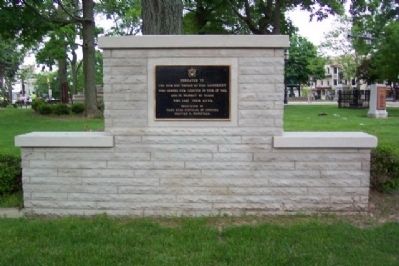 Mansfield Blue Star Mothers War Memorial. Click for full size. Mansfield Blue Star Mothers War Memorial image. Click for full size.