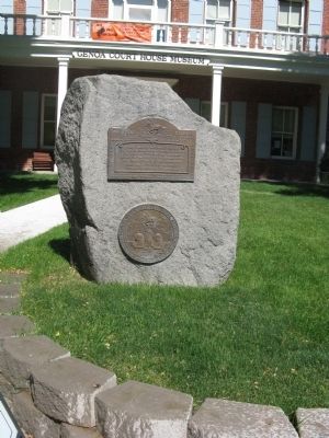The Pony Express Marker. Click for full size. The Pony Express Marker image. Click for full size.