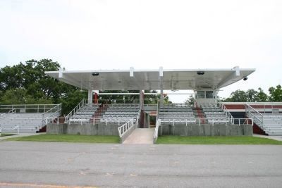 Peatross Parade Deck Reviewing Stand - center image. Click for full size.