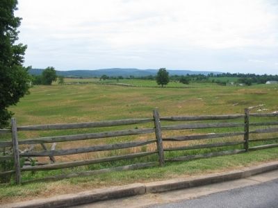 View of the Sunken Road from the Wayside. Click for full size. View of the Sunken Road from the Wayside image. Click for full size.