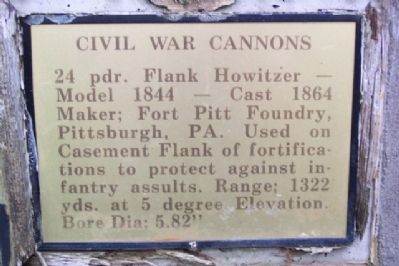 Civil War Cannons Marker. Click for full size. Civil War Cannons Marker image. Click for full size.