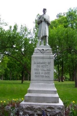 120th Ohio Volunteer Infantry Memorial image. Click for full size.