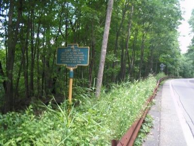 Camp Smith Marker. Click for full size. Camp Smith Marker image. Click for full size.
