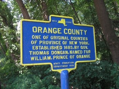 Orange County Marker image. Click for full size.