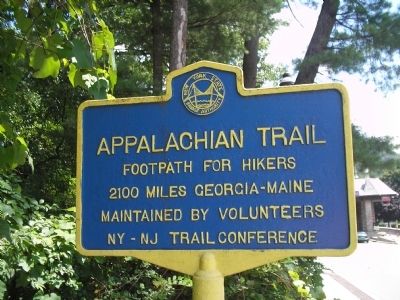 Appalachian Trail Marker. Click for full size. Appalachian Trail Marker image. Click for full size.