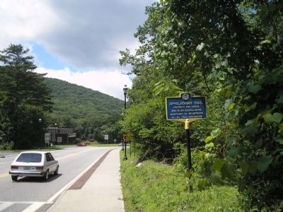 Appalachian Trail Marker. Click for full size. Appalachian Trail Marker image. Click for full size.