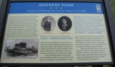Kennedy Farm Marker image. Click for full size.