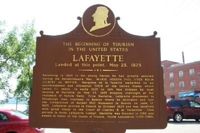 Lafayette Marker image. Click for full size.