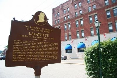 Lafayette Marker image. Click for full size.
