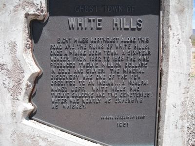 White Hills Marker image. Click for full size.