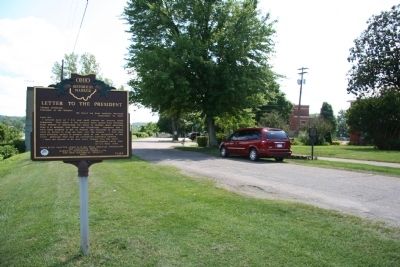 Letter to the President Marker image. Click for full size.