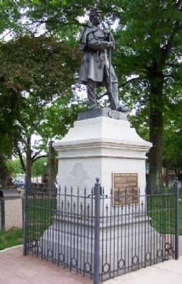Richland County Soldiers' Monument. Click for full size. Richland County Soldiers' Monument image. Click for full size.