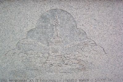 Richland County Soldiers' Monument Engraving of Original image. Click for full size.