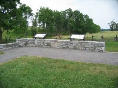 New Wayside at the Sunken Road Overlook image. Click for full size.