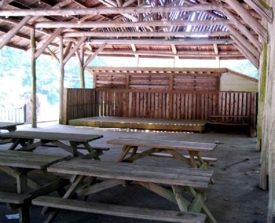 Caesars Head State Park Covered Picnic Area image. Click for full size.