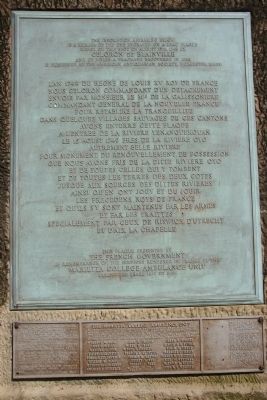Celoron de Blainville Marker image. Click for full size.