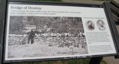Bridge of Destiny Marker image. Click for full size.