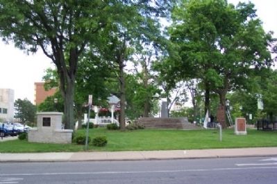 Abraham Lincoln Marker. Click for full size. Abraham Lincoln Marker image. Click for full size.