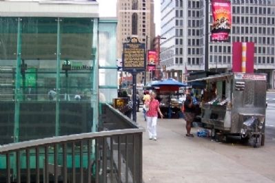 Broad Street Station Marker. Click for full size. Broad Street Station Marker image. Click for full size.