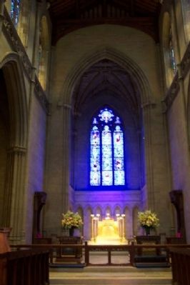 Bryn Athyn Cathedral Altar image. Click for full size.