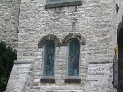 Church Tower Built in 1774 and Rebuilt 1867. Click for full size. Church Tower Built in 1774 and Rebuilt 1867 image. Click for full size.