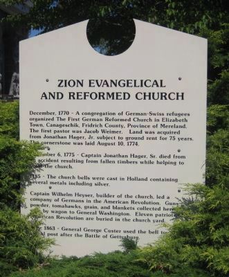 Church History Sign image. Click for full size.