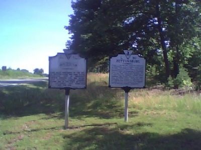 Markham Marker. Click for full size. Markham Marker image. Click for full size.