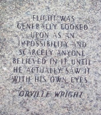 Orville Wright Paver image. Click for full size.