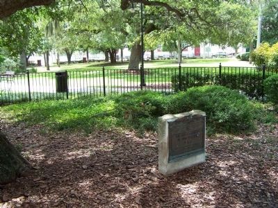 De Soto Marker, at Plant Park on the University of Tampa Campus image. Click for full size.