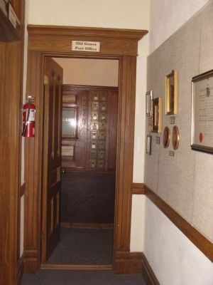 Old Genoa Post Office. Click for full size. Old Genoa Post Office image. Click for full size.