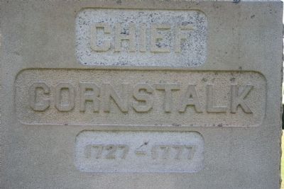 Chief Cornstalk Marker image. Click for full size.