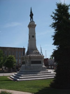 N/W View - - Civil War Memorial image. Click for full size.