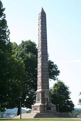 The Battle of Point Pleasant Memorial image. Click for full size.