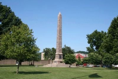 The Battle of Point Pleasant Memorial image. Click for full size.