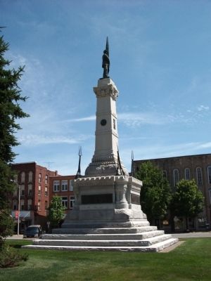 Carroll County Civil War Memorial image. Click for full size.