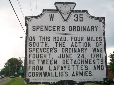 Spencer's Ordinary Marker. Click for full size. Spencer's Ordinary Marker image. Click for full size.