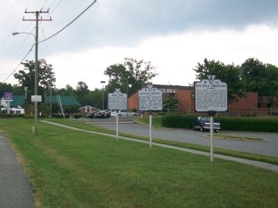 Six-Mile Ordinary, Spencer's Ordinary, and Green Spring Markers. Click for full size. Six-Mile Ordinary, Spencer's Ordinary, and Green Spring Markers image. Click for full size.