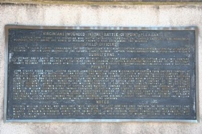 The Battle of Point Pleasant Marker image. Click for full size.
