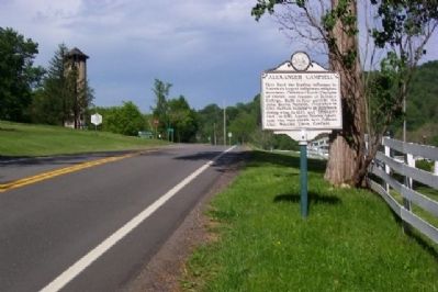 Alexander Campbell Marker. Click for full size. Alexander Campbell Marker image. Click for full size.