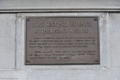 Rutherford Medical Marker image. Click for full size.