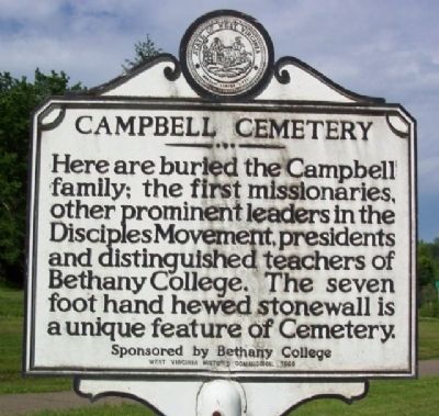 Campbell Cemetery Marker image. Click for full size.