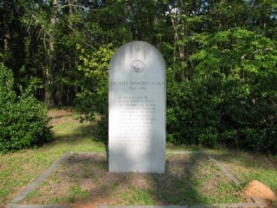 Ebenezer Methodist Church Marker. Click for full size. Ebenezer Methodist Church Marker image. Click for full size.