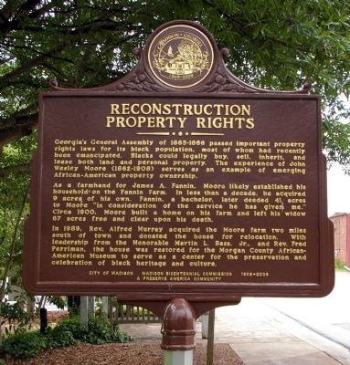 Reconstruction Property Rights Marker image. Click for full size.